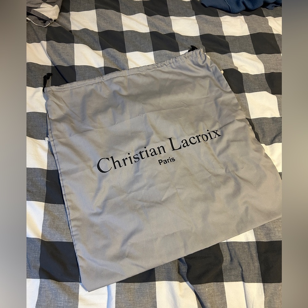 Christian Lacroix Gray Dust Bag